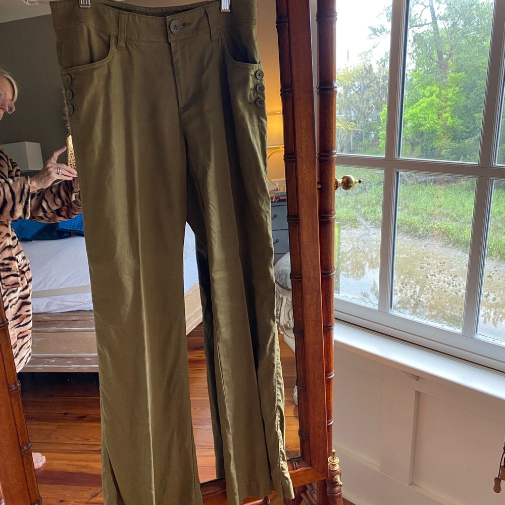 Cabi Charlie Linen Blend pant - Picture 6 of 6